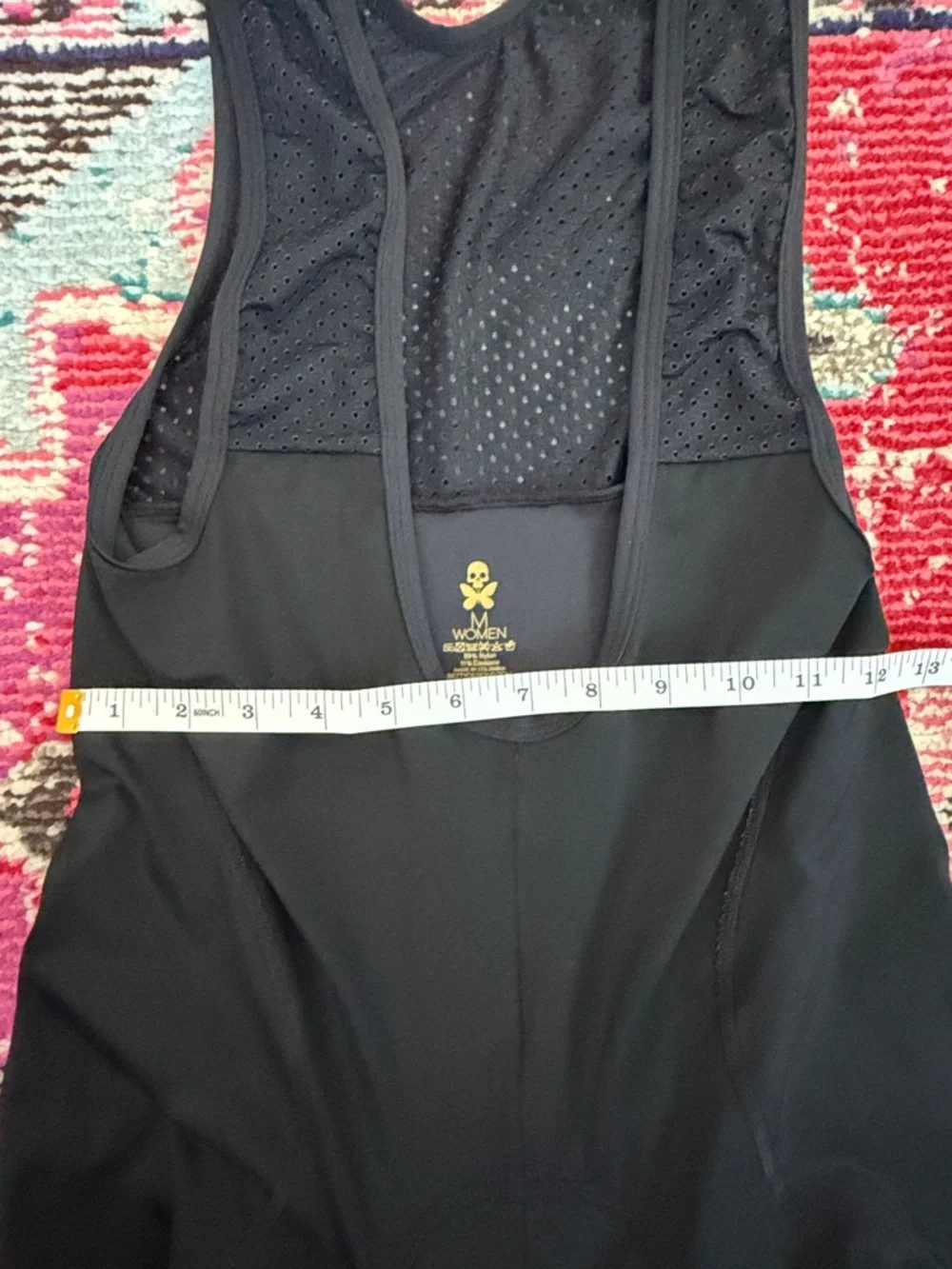 Betty Designs Black Women's Cycling Bib Shorts - medium - Picture 3 of 9